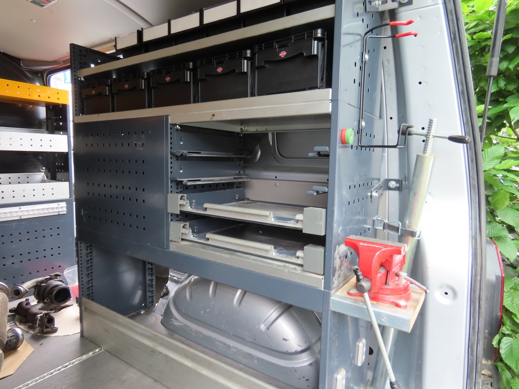 3 Werkzeugschränke Ausbau für Nutzfahrzeuge