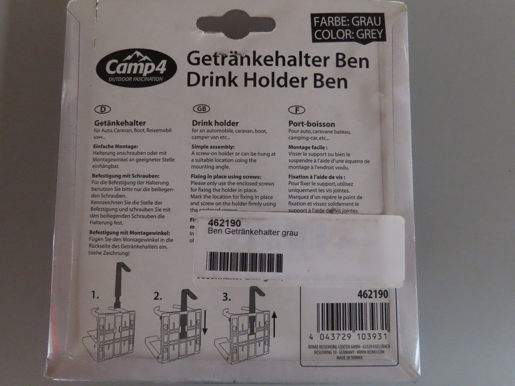 Getränkehalter (Grau)