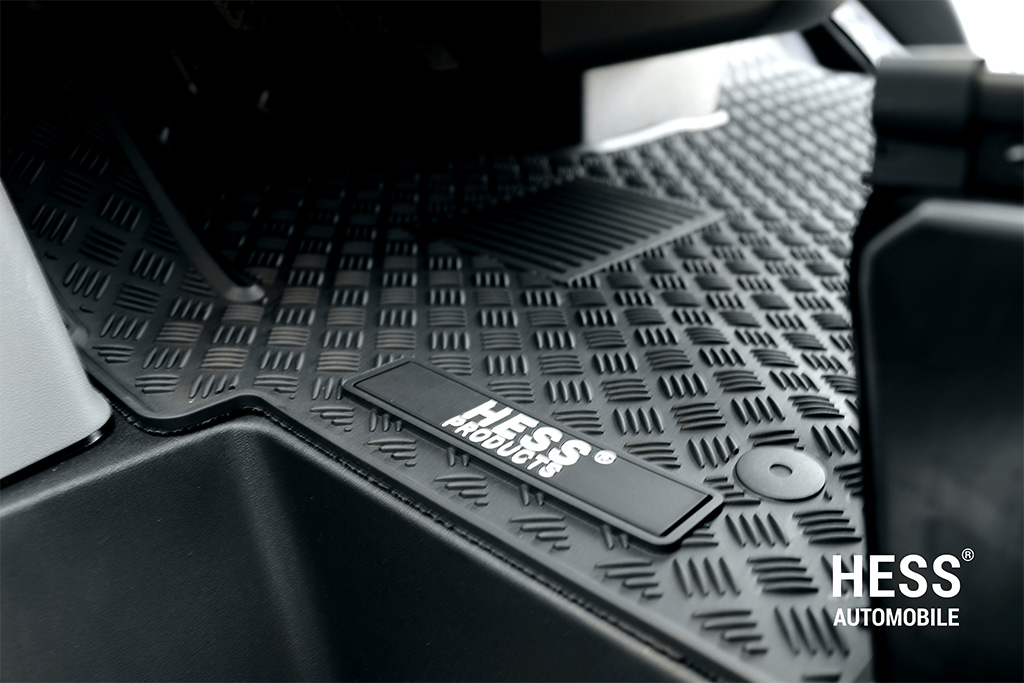 HESS Strong-Hill Fussmatte VW Transporter / Ford Custom (ab 2025), Dreisitzer