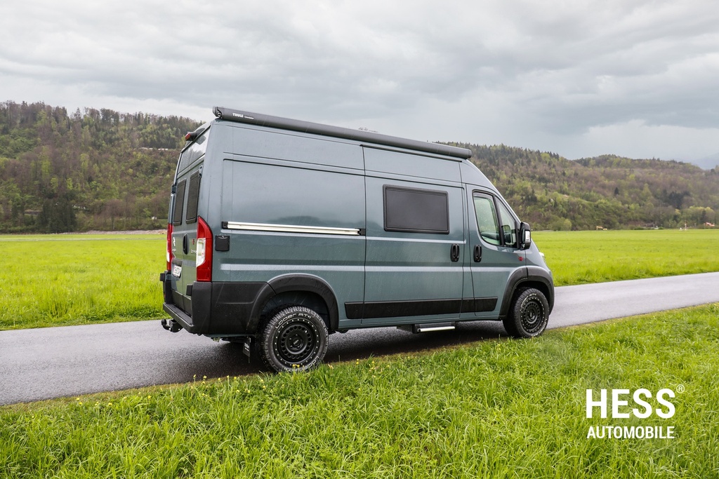 HESS H66-HD, 18 Zoll, Forest black, Alufelge für Fiat Ducato, Citoren Jumper, Peugeot Boxer