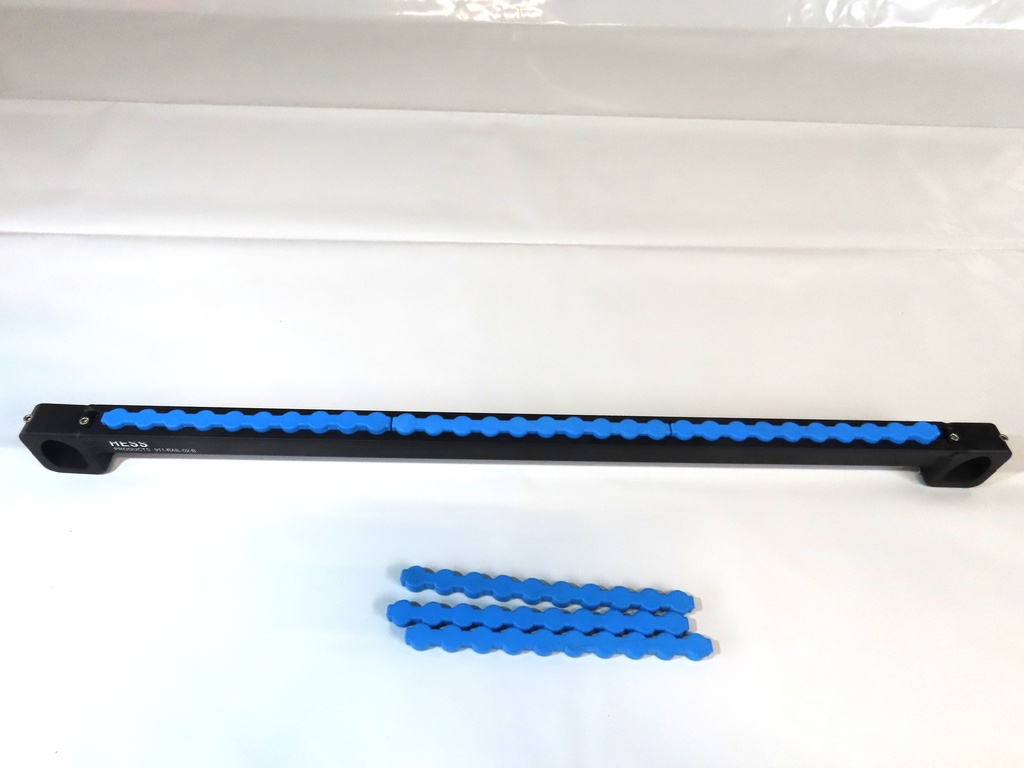 Dichtleisten-Einsätze blau (Profil-Dichtungen) für die Airschiene