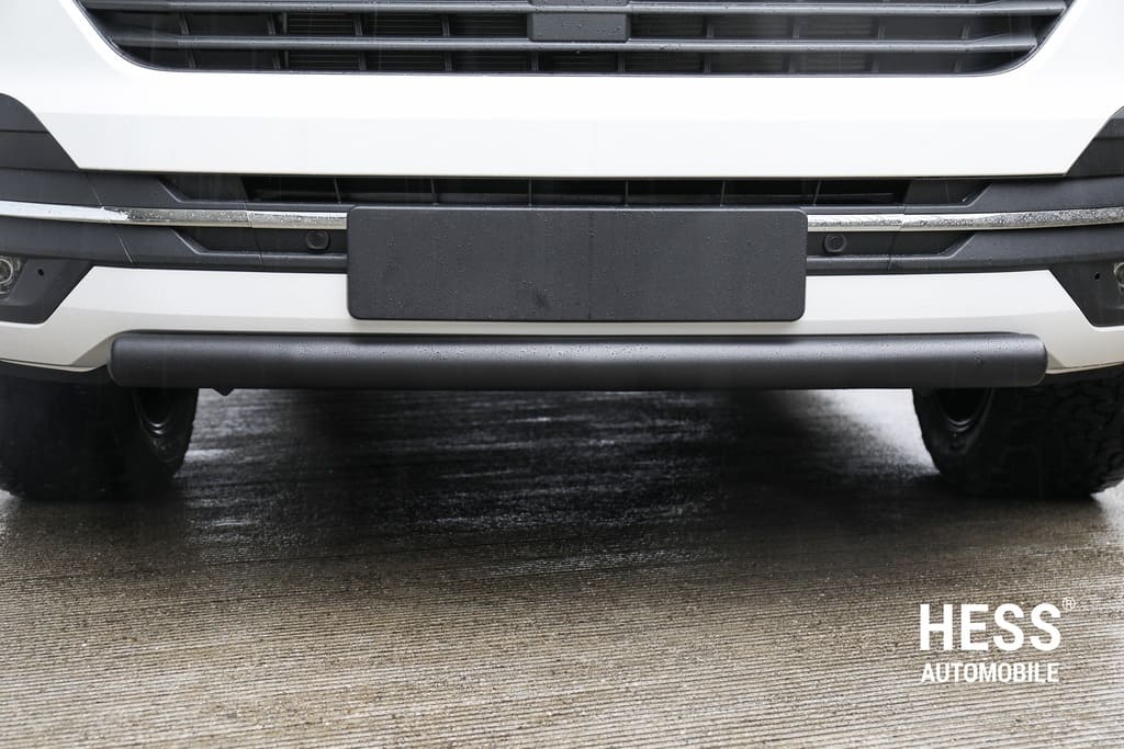 Frontbügel 63mm Rohr gerade schwarz - VW T6.1