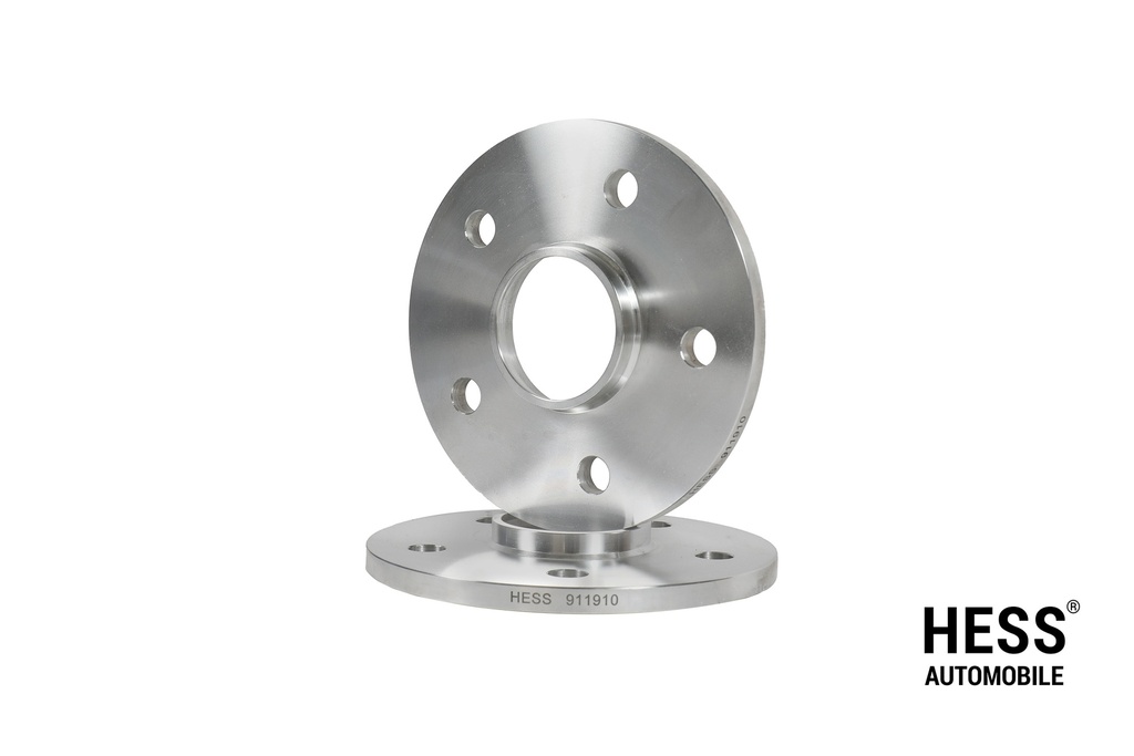 HESS Distanzscheiben 10mm, LK 5/120, natur, 2er Set exkl. Befestigungsschrauben