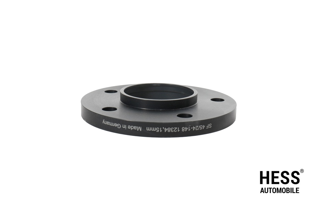 Distanzscheiben 10mm, LK 5/130, schwarz, 2er Set mit Durchsteckausführung exkl. Befestigungsschrauben