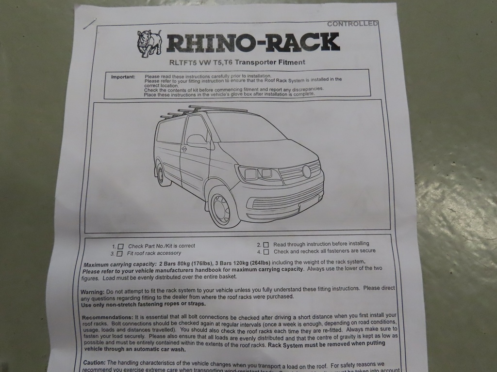 T5/T6 Leg-Set (Rhino-Rack)