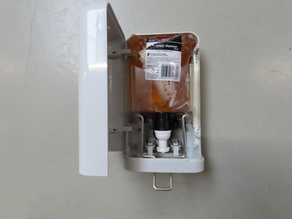 Seifenspender Wepa (ohne Montage-Set)