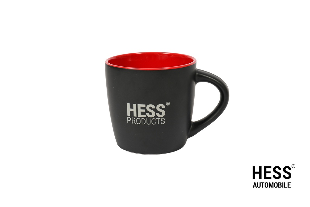 Hess Tasse schwarz, rot