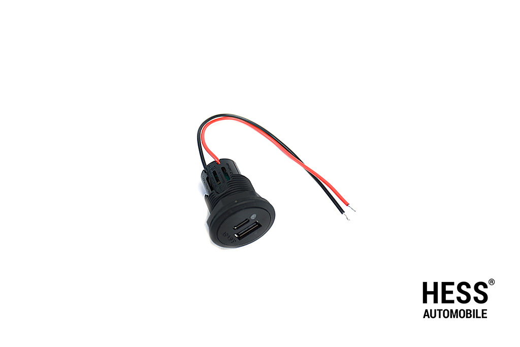 Power USB-C/A Dop.Steckdose inkl. Kontrollampe