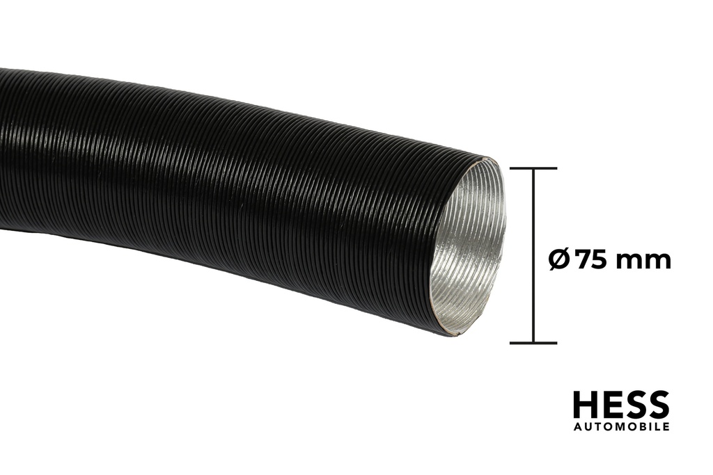 Warmluftrohr ø 75 mm 1lfm