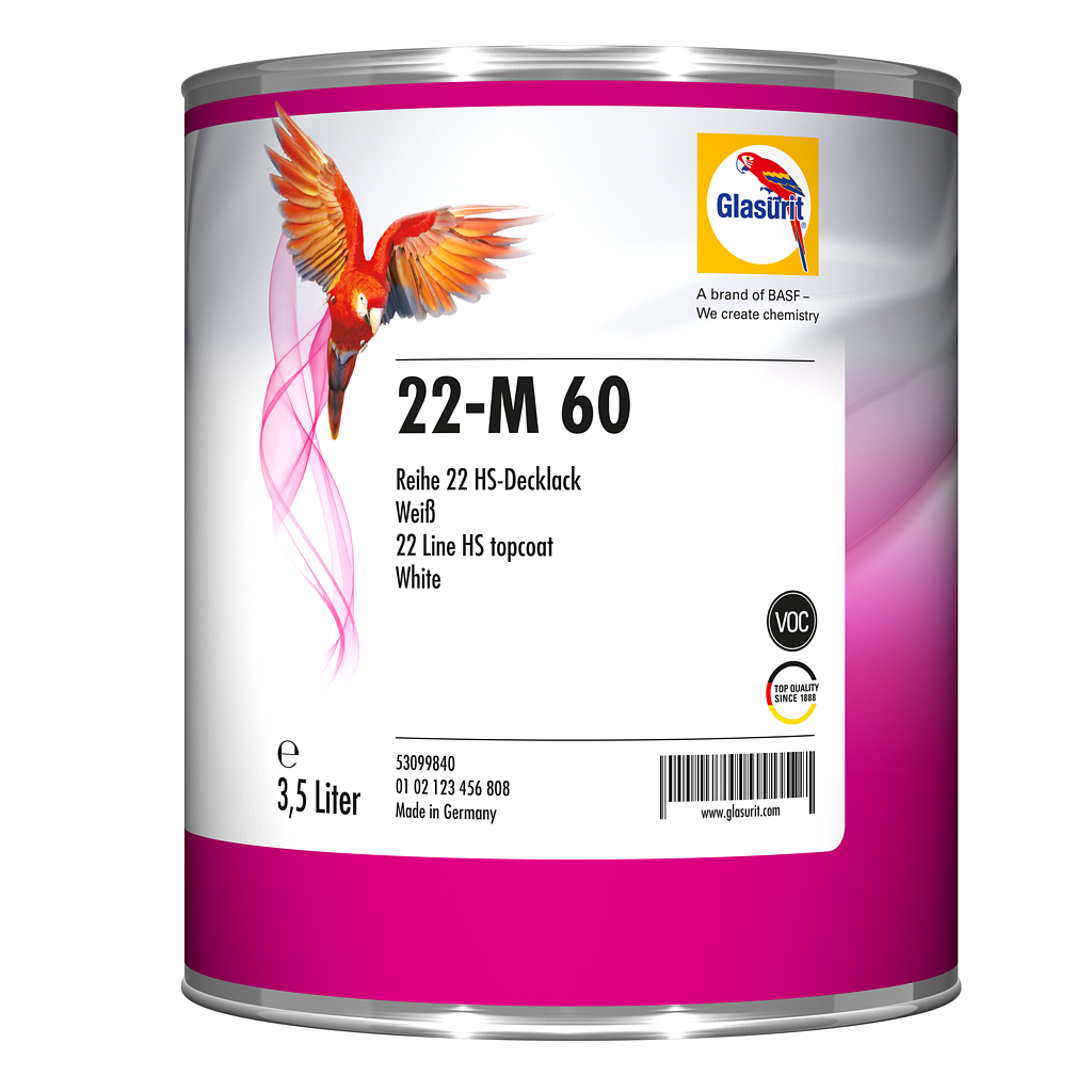 GLASURIT 22-M 60 3.5LT weiss