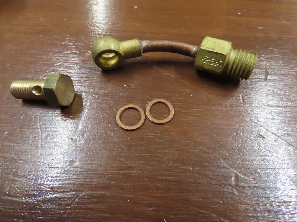 Kraftstoffanschluss mit Hohlschraube VW 1318/4– Occasion