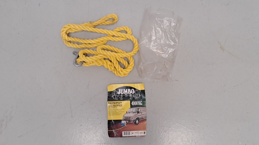 Abschleppseil Polypropylen 4000 kg JUMBO – 4 m-Occasion