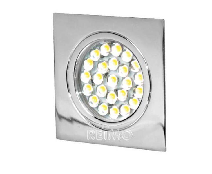 LED Spot 12V chrom,Touch-Schalter, 1,6W, 24 LED– Occasion