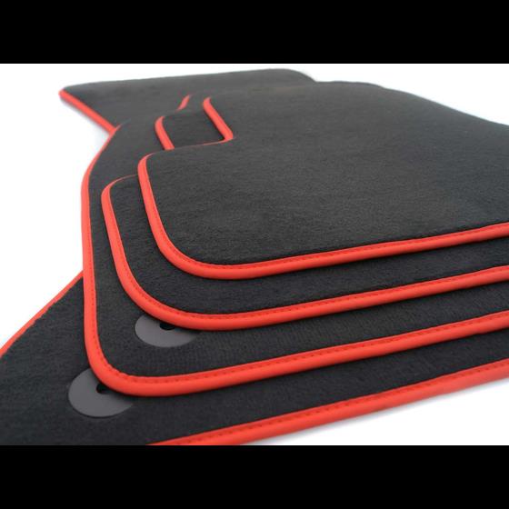 Fußmatten VW Golf 5 6 GTI Original Velours Qualität Auto Teppich Tuning 4teilig schwarz