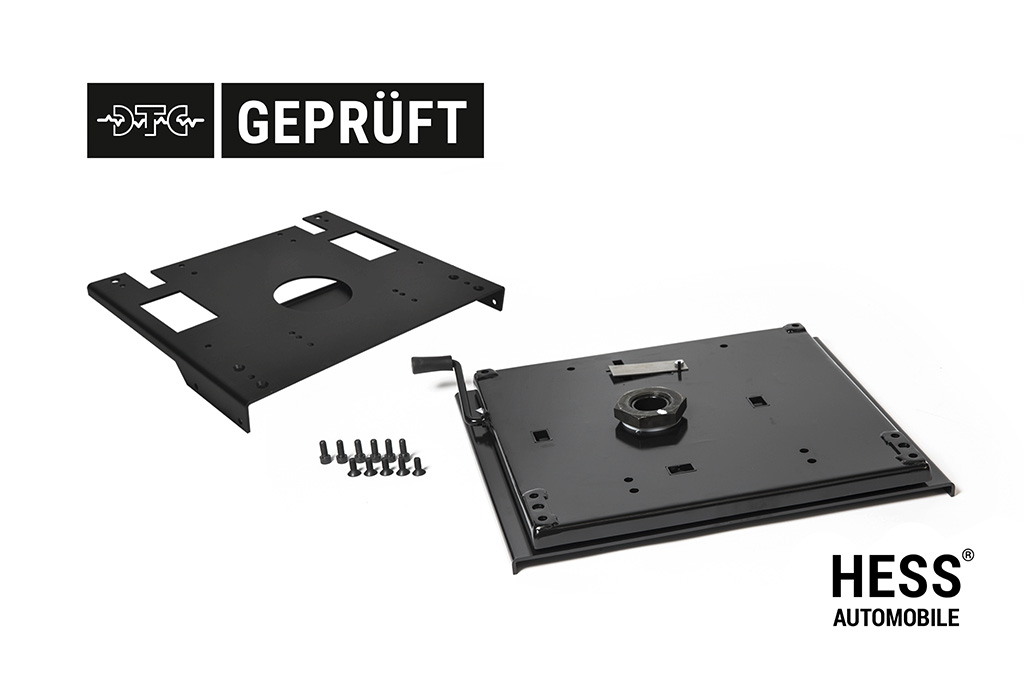 Sportscraft Drehkonsole für den Fiat Ducato, Citroën Jumper oder Peugeot Boxer (Fahrer-/Beifahrerseite)