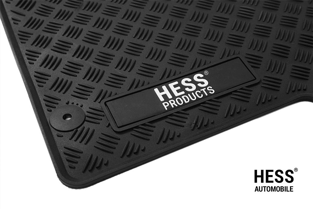 Hess Strong-Hill Fussmatten aus Gummi für den Mercedes Sprinter 1, 2007 – 2018