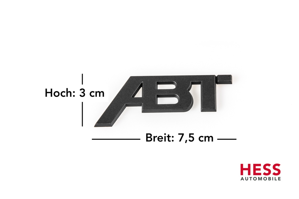 ABT 3D Emblem 77 x 30 mm