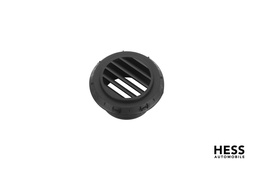 Ausströmer D 60mm 45° schwarz